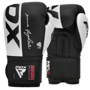 боксови ръкавици rdx f4 black/white 1