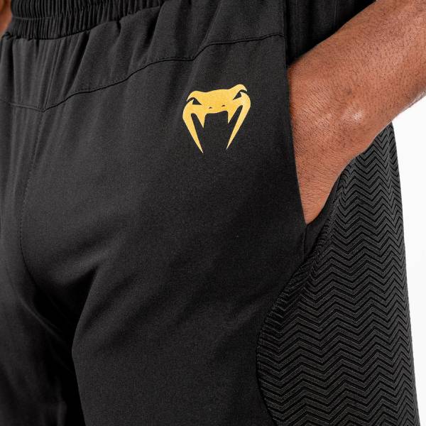 шорти venum g-fit training shorts black/gold 4