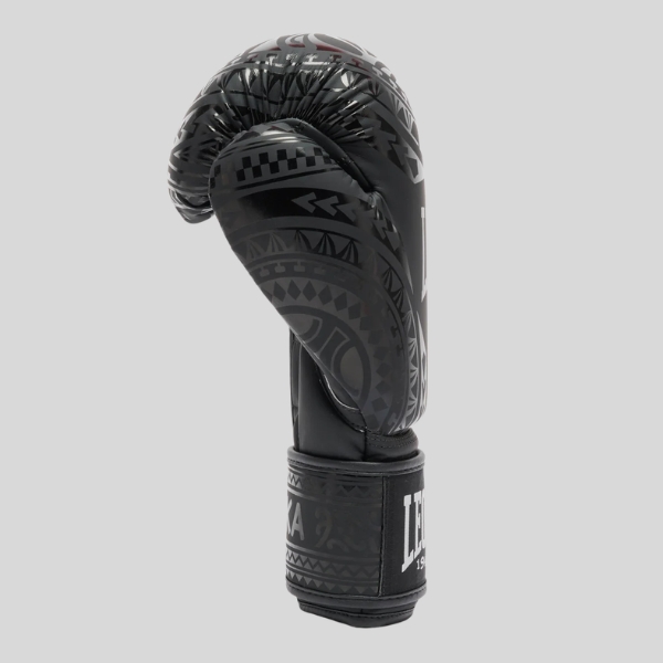 боксови ръкавици leone haka black 3