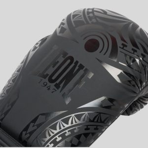 боксови ръкавици leone haka black 2