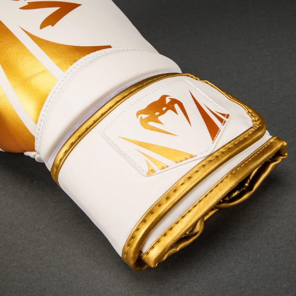 боксови ръкавици venum challenger 2.5 boxing gloves – white/gold 3
