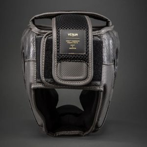 Каска за бокс Venum Impact Evo Scales Headgear Dark Grey – изглед 4