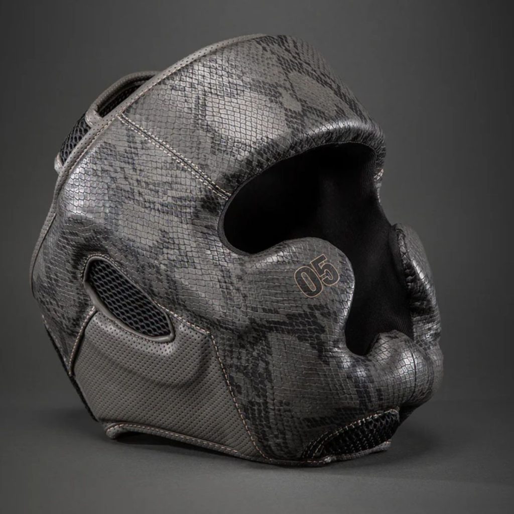 Каска за бокс Venum Impact Evo Scales Headgear Dark Grey – изглед 3