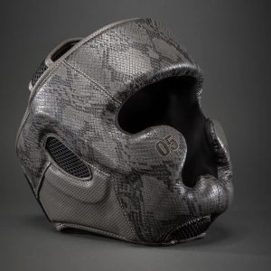 Каска за бокс Venum Impact Evo Scales Headgear Dark Grey – изглед 3