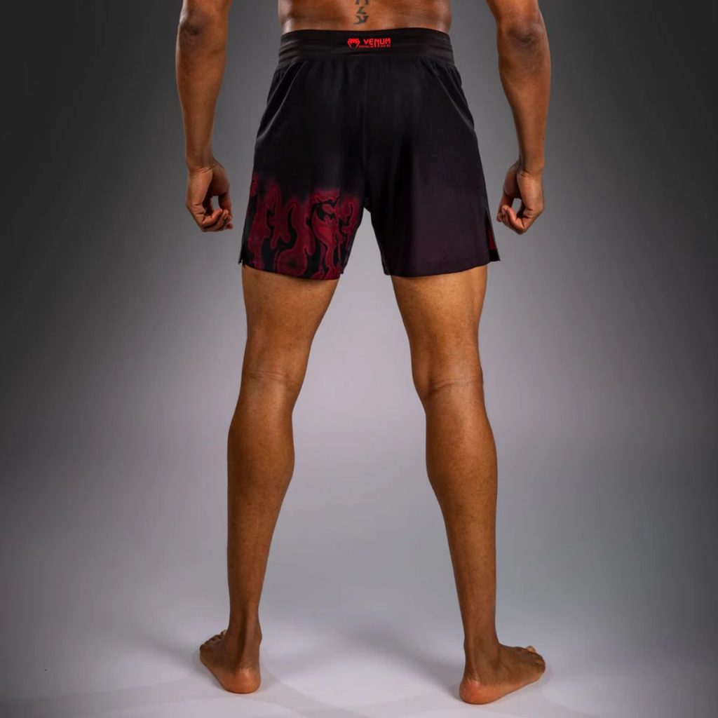 Шорти Venum Spectre Fightshorts Black/Red – изглед отзад