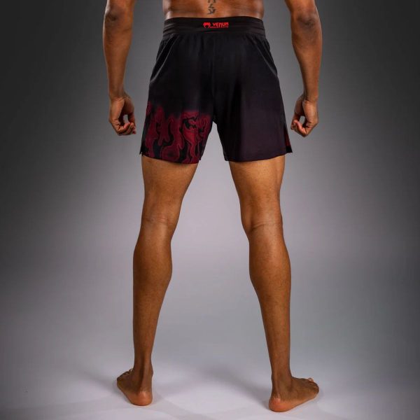 Шорти Venum Spectre Fightshorts Black/Red – изглед отзад