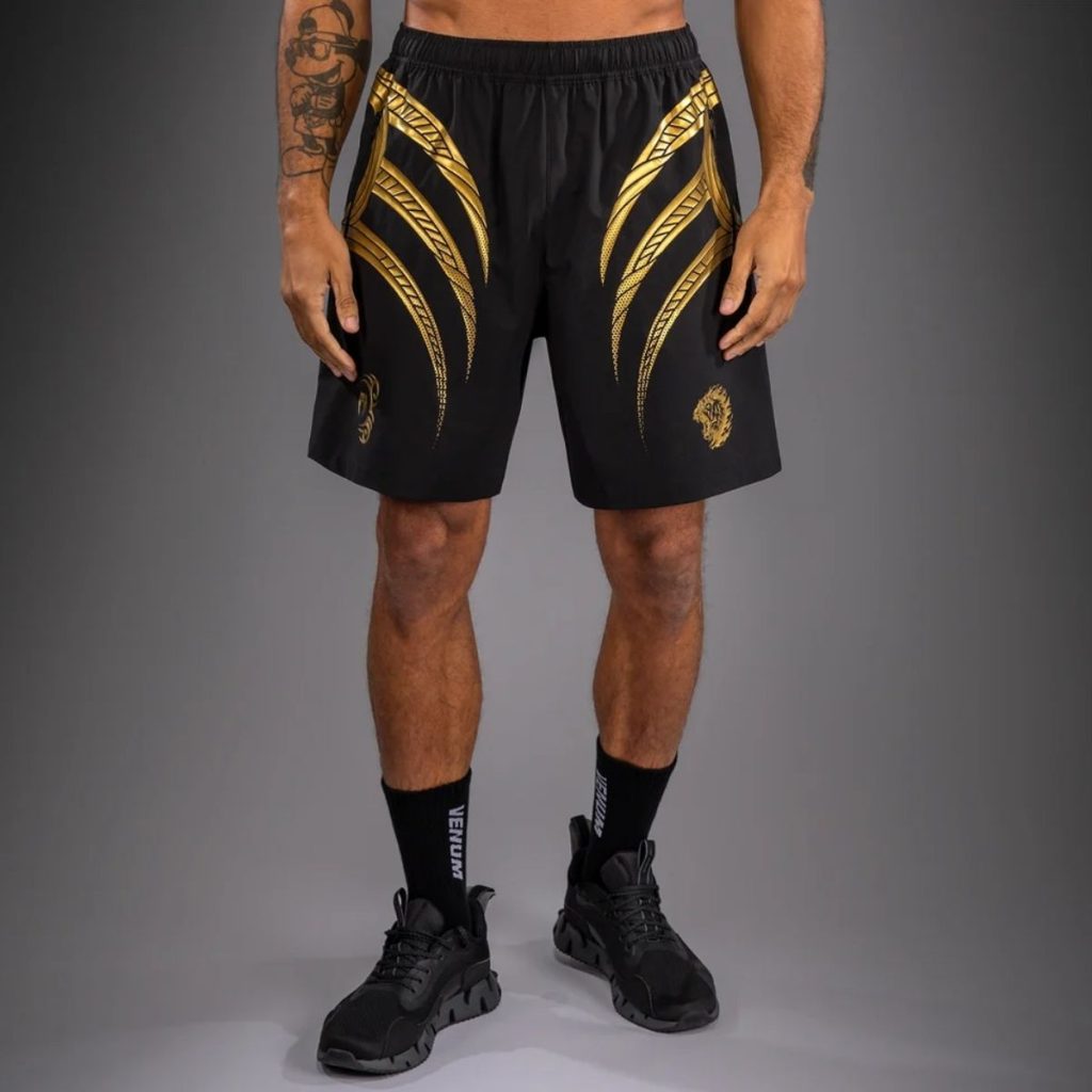 Π¨ΠΎΡΡΠΈ Venum x Mike Tyson Tiger Training Shorts β Black/Gold