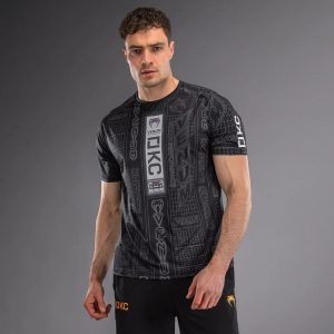 Π’Π΅Π½ΠΈΡΠΊΠ° Karate Combat by Venum Dry-Tech T-Shirt β Black/Grey β ΠΈΠ·Π³Π»Π΅Π΄ ΠΎΡΠΏΡΠ΅Π΄