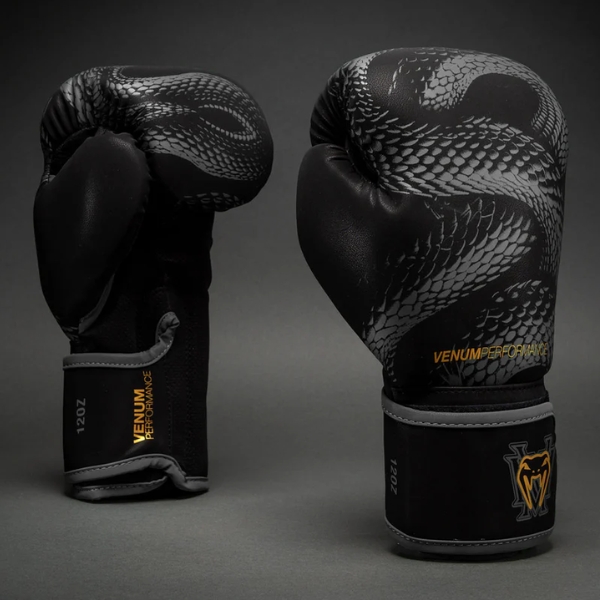 боксови ръкавици venum matupa boxing gloves - black/grey/gold