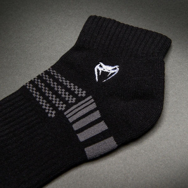 Чорапи Venum Vector Ankle Socks 3 Pack - Black Grey 2