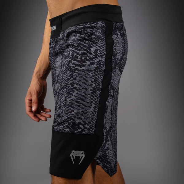 Шорти Venum G-Fit Scales Fightshorts - Black Charcoal Grey 1