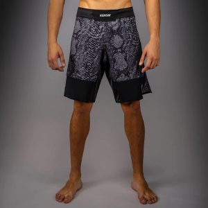 Шорти Venum G-Fit Scales Fightshorts - Black Charcoal Grey