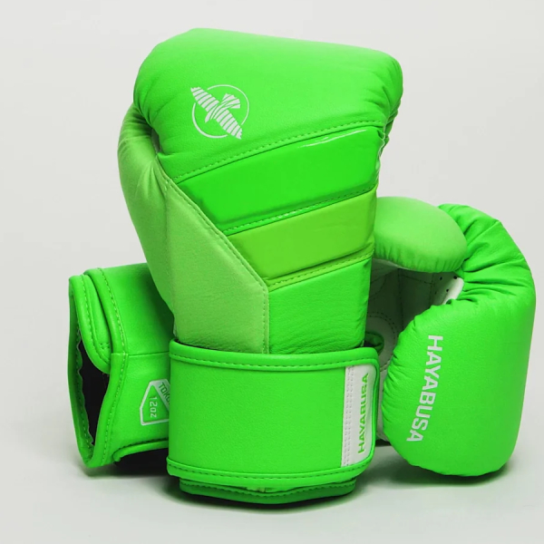 боксови ръкавици hayabusa t3 neon green 3