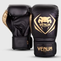 боксови ръкавици venum contender boxing gloves - black/gold
