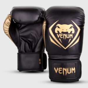 боксови ръкавици venum contender boxing gloves - black/gold