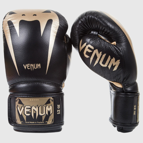 боксови ръкавици venum giant 3.0 black/gold 1