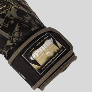 боксови ръкавици venum invader black/sand 3