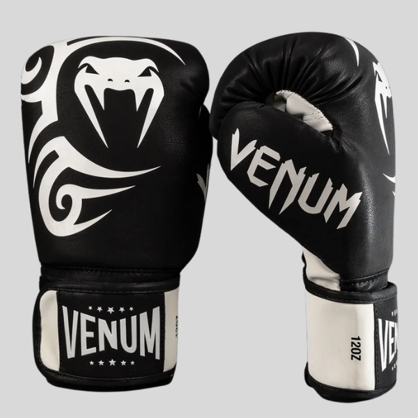 боксови ръкавици venum mike tyson deep black/optical white