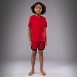 детска тениска venum contender kids t-shirt - cherry red