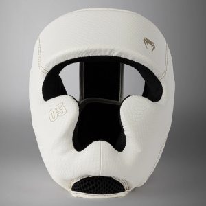 каска за бокс venum impact evo scales white 1
