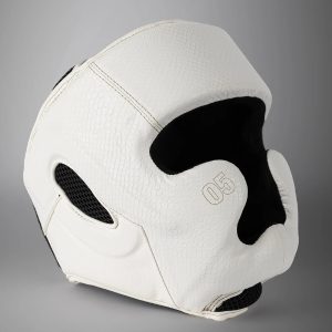 каска за бокс venum impact evo scales white
