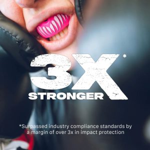 Протектор за Зъби SAFEJAWZ Extro Series Pink Viper – двуслойна конструкция с до 3 пъти по-висока ударна устойчивост