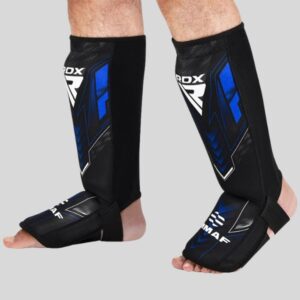 протектори за крака rdx immaf approved neoprene shin instep guards blue 1