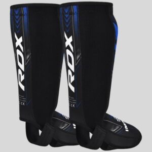 протектори за крака rdx immaf approved neoprene shin instep guards blue 2