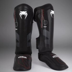 протектори за крака venum tactical xt shinguards - black/fire red