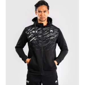 суичър ufc fusion by venum men’s replica zip hoodie - black