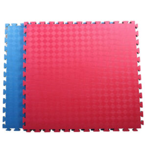 татами eva diamond 100×100 2.5см red-blue