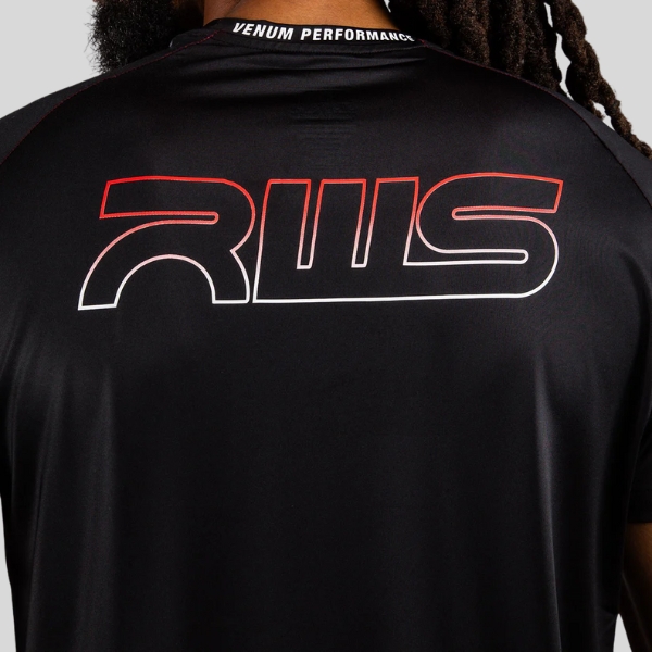 Тениска Venum x RWS 2.0 Men’s Dry-Tech T-Shirt - Black/Red 2