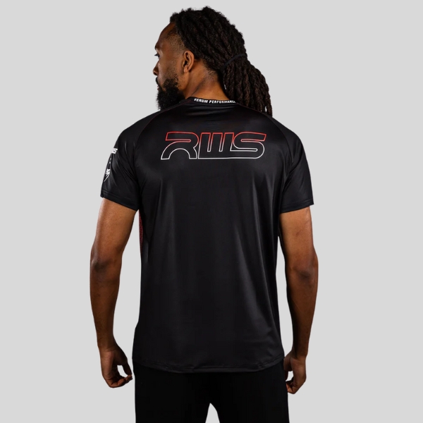 Тениска Venum x RWS 2.0 Men’s Dry-Tech T-Shirt - Black/Red 3