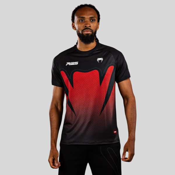 Тениска Venum x RWS 2.0 Men’s Dry-Tech T-Shirt - Black/Red