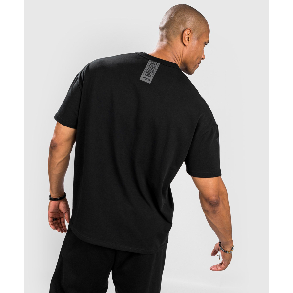 тениска venum connect xl oversize fit - black гръб