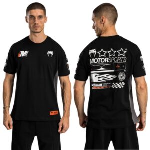 тениска venum motorsport t-shirt - deep black