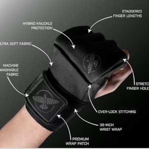 Hayabusa Deluxe Quick Wraps с гел и пяна подплата