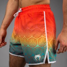 бански шорти venum octane board shorts - sunset orange/sky blue