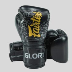 боксови ръкавици fairtex x glory BGVG3 black/silver
