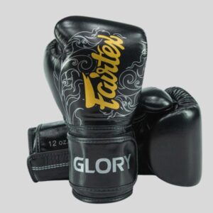 боксови ръкавици fairtex x glory BGVG3 black/silver
