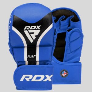 мма ръкавици rdx aura plus T-17 blue
