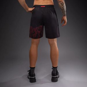 Шорти Venum Spectre Training Shorts Black/Red — страничен изглед, странични джобове