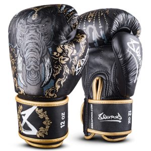 Муай Тай ръкавици от естествена кожа