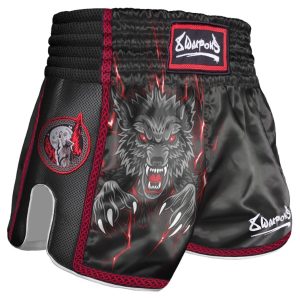 детски муай тай шорти 8 weapons beastial wolf