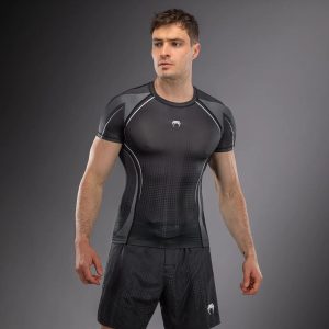 Π Π°ΡΠ³Π°ΡΠ΄ Venum Stealth Short Sleeve Rashguard Black/White - ΠΏΡΠ΅Π΄Π½Π° ΡΠ°ΡΡ