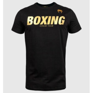 тениска venum boxing vt t-shirt - black/gold