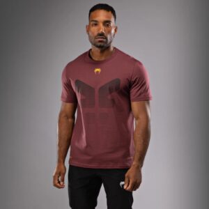 тениска venum tactical xt black/burgundy/gold