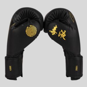 боксови ръкавици venum serpenti black/silver/gold 2