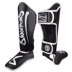 детски протектори за крака 8 wepons unlimited 2.0 black-white 1