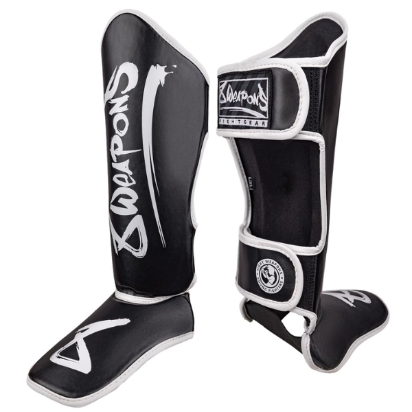 детски протектори за крака 8 wepons unlimited 2.0 black-white 1
